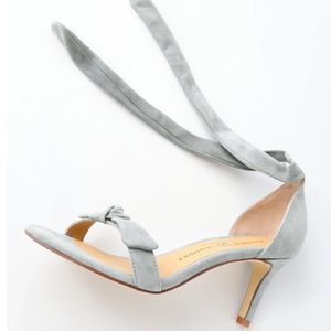 Chinese Laundry Rhonda Suede Chambray Heels